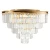 Plafon sufitowy SPLENDORE złoty 80 cm - DN915-80 - Step Into Design
